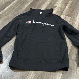 Champion logo hoodie